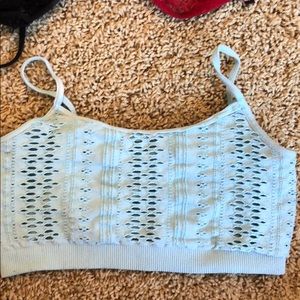 blue one size bralett